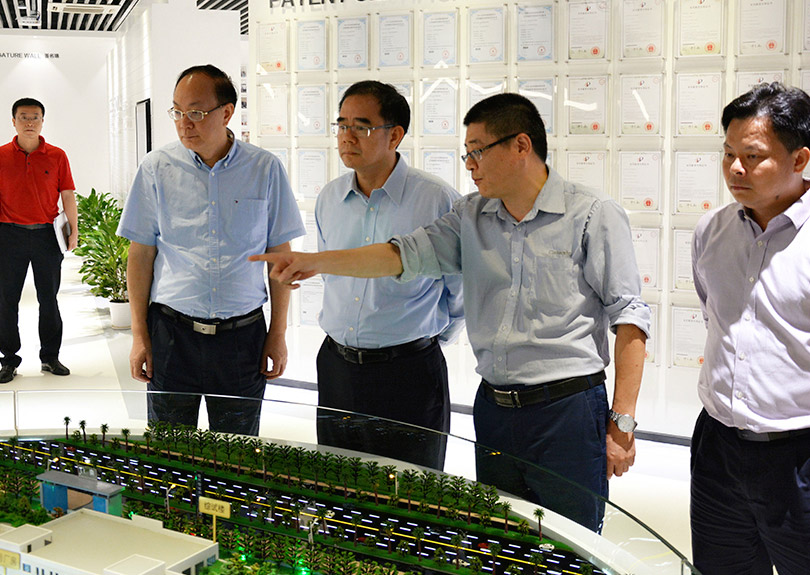 领导来访： 2018.10东莞市委书记梁维东37000a威尼斯调研